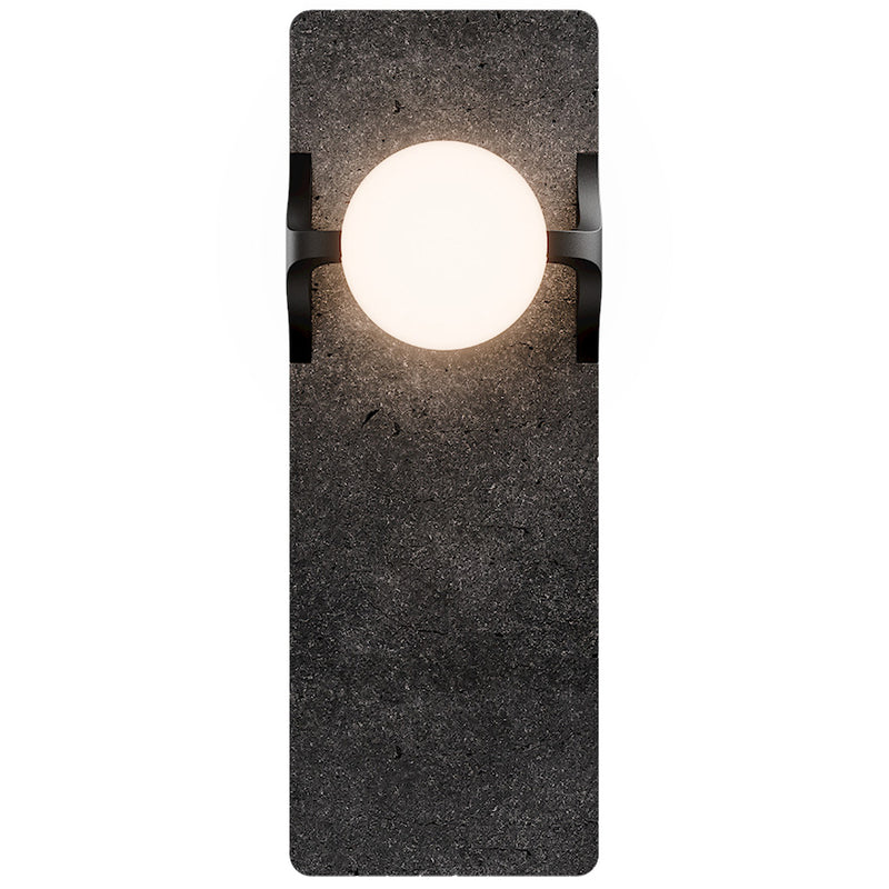 Basalt Stone-Black Okemo 4CCT Wall Light by Modern Forms