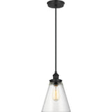 Baskin Cone Pendant — 8 1/2", Midnight Black