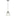 Baskin Dome Pendant — 9", Polished Nickel