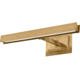 Bau Picture Light, Natural Brass