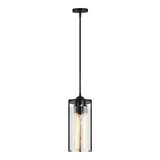 Bayou Pendant 7 Inch Black
