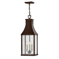 Beacon Hill Large Hanging Lantern - Blackened Copper - by Hinkley