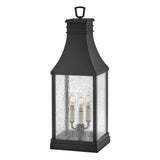 Beacon Hill Large Pier Mount Lantern - Museum Black - by Hinkley