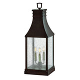 Beacon Hill Large Pier Mount Lantern - Blackened Copper - by Hinkley