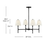 Beale Medium Single Tier Chandelier