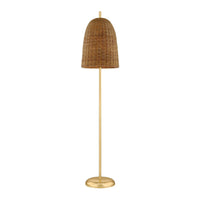 Beatrice Floor Lamp - Aged Brass