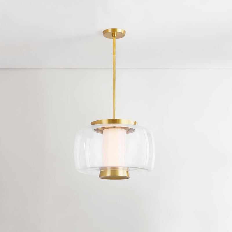 Beau Pendant Light Medium By Hudson Valley Front View