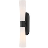 Beau Wall Sconce Black By Lark Living - Side View1