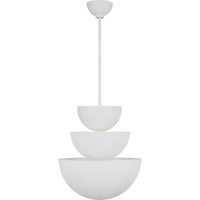 Beaunay Chandelier — 18", Cast Plaster, Cast Plaster