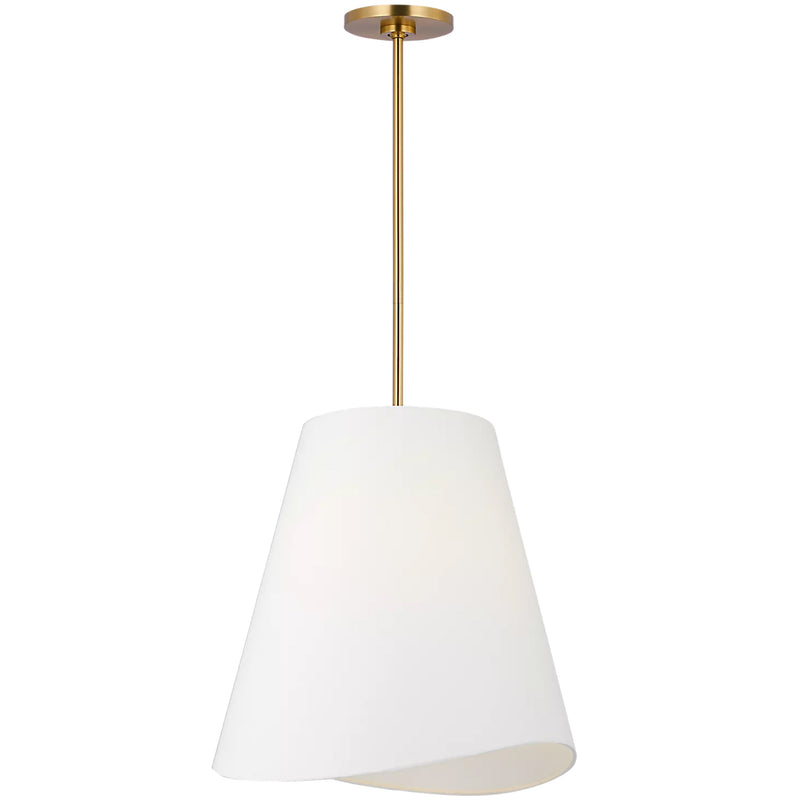 Beauvoir Pendant Small Burnished Brass By Visual Comfort Studio