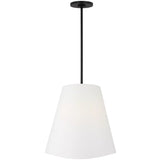 Beauvoir Pendant Small Midnight Black By Visual Comfort Studio - Front View1