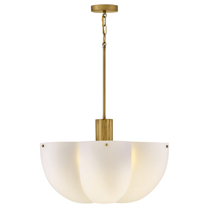 Becca Medium Chandelier - Heritage Brass - by Hinkley