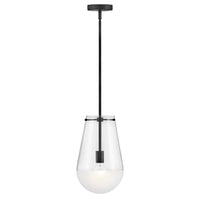 Beck Small Pendant - Black - by Hinkley
