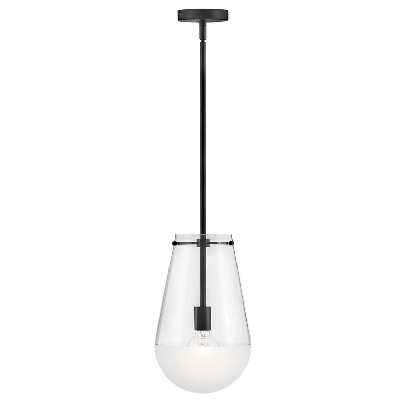 Beck Small Pendant - Black - by Hinkley