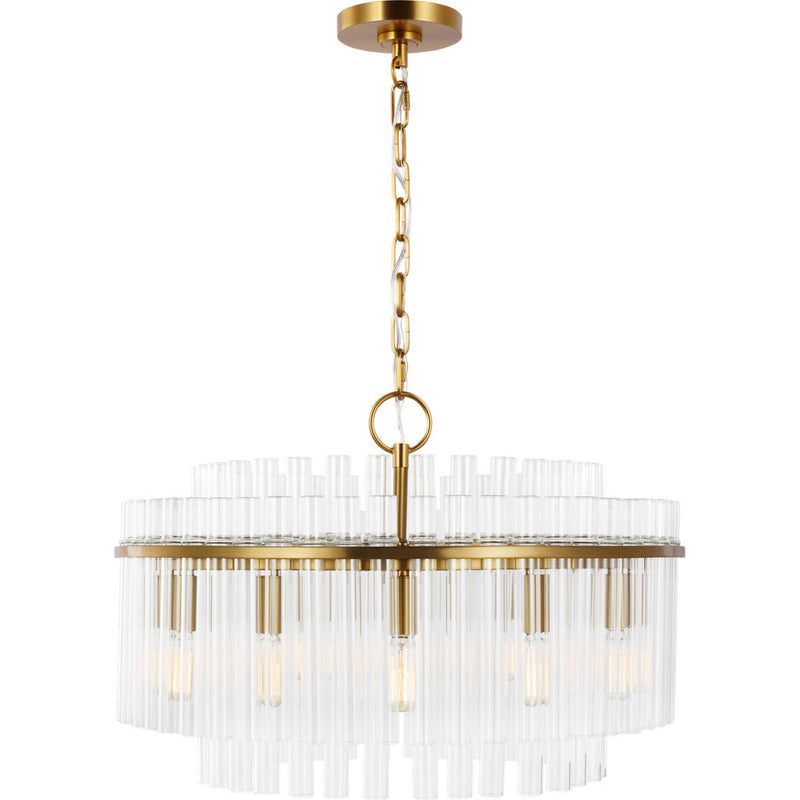 Beckett Chandelier — 24", Burnished Brass
