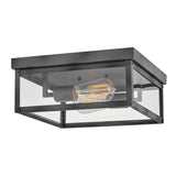 Beckham Small Flush Mount - Aged Zinc - by Hinkley