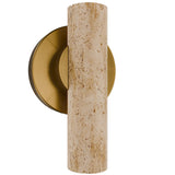 Beige Travertine-Aged Brass Holden Task Light by Modern Forms