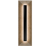Beige Travertine-Black 20inch Bell Tower 4CCT Outdoor Wall Sconce by Modern Forms