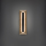 Beige Travertine-Black 20inch Bell Tower 4CCT Outdoor Wall Sconce by Modern Forms