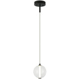Belange Pendant Light Small Matte Black By Matteo