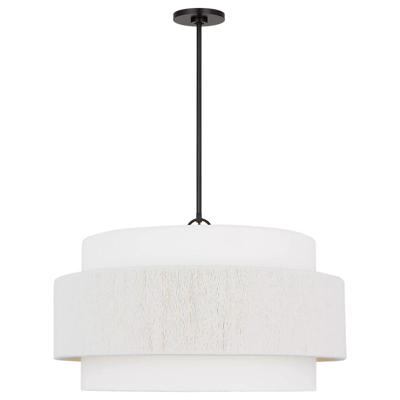 Belaro Pendant Light Small Aged Iron By Visual Comfort Main View 1