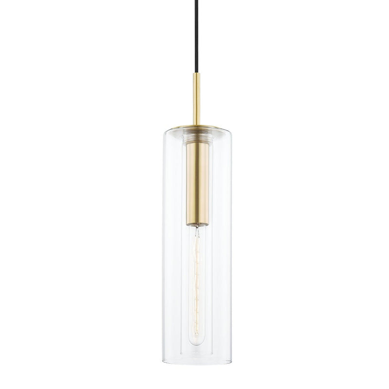 Belinda Pendant - Aged Brass