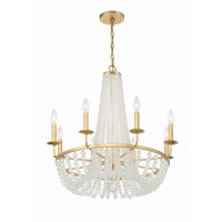 Bella Chandelier 26'' Antique Gold