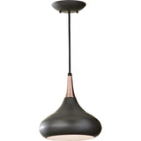 Belle Pendant — 10.44 Inch, Dark Bronze