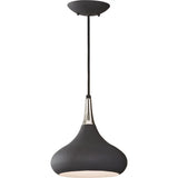 Belle Pendant — 10.5 Inch, Black