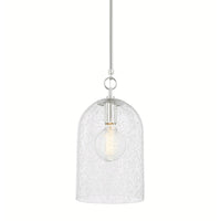 Belleville Pendant - 10 Inch - Polished Nickel by Hudson Valley