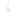 Bellhop Glass Pendant Light Small White by Flos