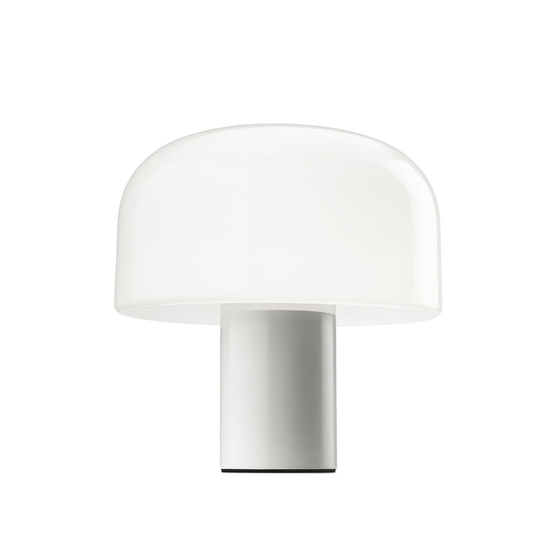 Bellhop Glass Table Lamp White by Flos