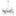 Bellis 6-Arm 12-Light Round Chandelier, shown in Sterling, by Hubbardton Forge