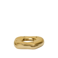 Bellure Ring Candle Holder - Brass Finish