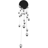 Beluga Multi-Light Suspension 25 Lights By Avenue Lighting - Down View