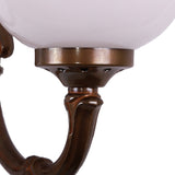 Ben 2 Arm Wall Light - Antique Brass