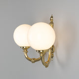 Ben 2 Arm Wall Light - Polished Brass