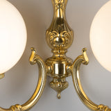 Ben 2 Arm Wall Light - Polished Brass