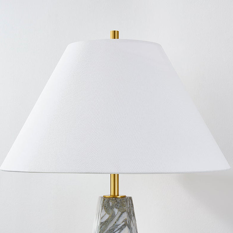 Benicia Table Lamp By Hudson Valley Top Detailed View