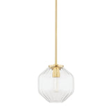 Bennett Pendant - 9.75 Inch - Aged Brass by Hudson Valley