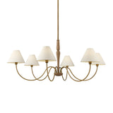 Bennie Chandelier - Patina Brass