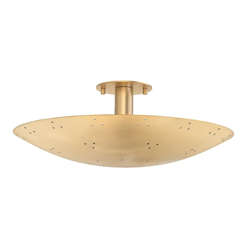 Bern Flush Mount - 18 Inch - Vintage Brass by Hudson Valley