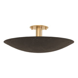 Bern Flush Mount - 18 Inch - Vintage Brass with Bronze by Hudson Valley
