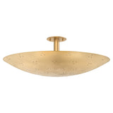 Bern Flush Mount - 28 Inch - Vintage Brass by Hudson Valley