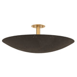 Bern Flush Mount - 28 Inch - Vintage Brass with Bronze by Hudson Valley