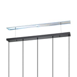 Bernabeta Linear Suspension 5 Light by Eglo - detail view
