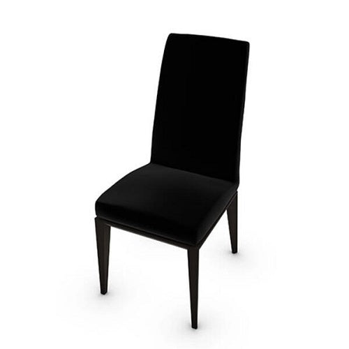BESS CHAIR CS1294 BY CALLIGARIS, SEAT COLORS: BLACK SOFT LEATHER, FRAME: SMOKE ASH, | CASA DI LUCE LIGHTING