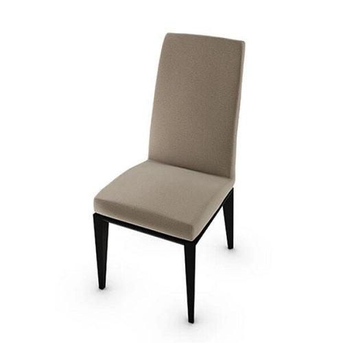 BESS CHAIR CS1294 BY CALLIGARIS, SEAT COLORS: CORD, FRAME: GRAPHITE BEECH, | CASA DI LUCE LIGHTING
