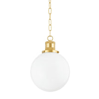 Beverly Pendant - Aged Brass