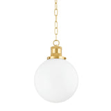 Beverly Pendant - Aged Brass